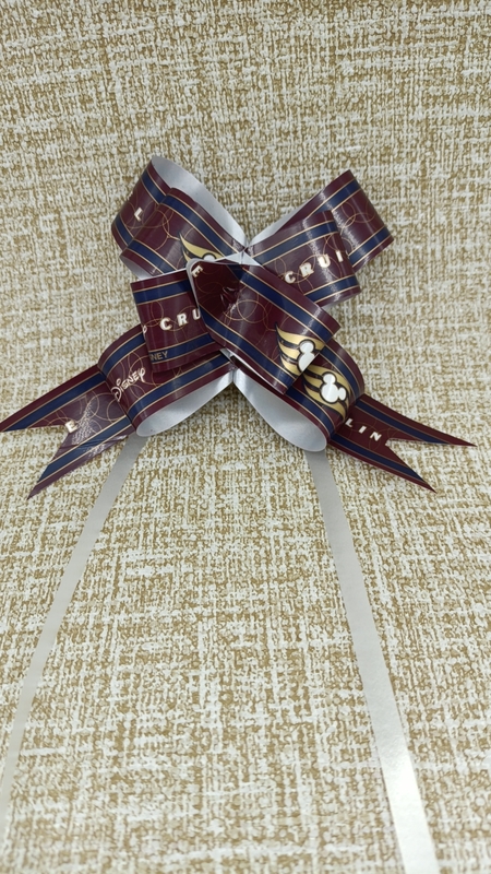 PP860301--23mm 46cm 印花蝴蝶結(jié)